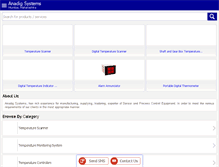 Tablet Screenshot of anadigsystems.com